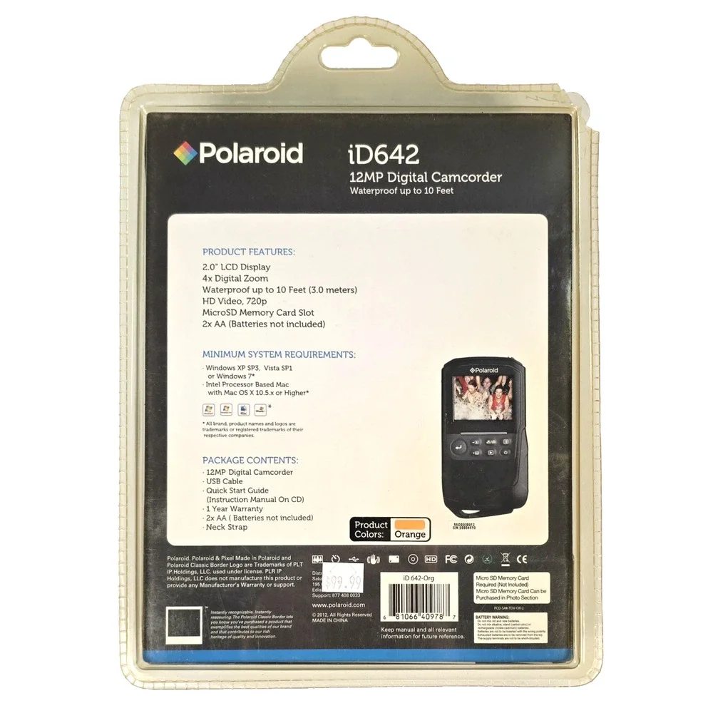 Polaroid id642 12mp